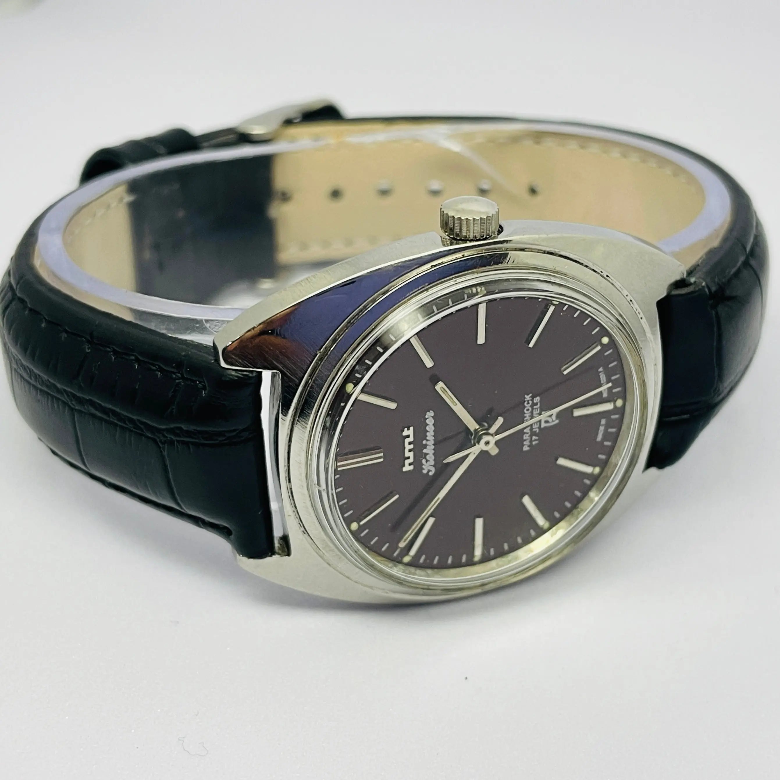 HMT Kohinoor Hand Winding 17 Jewels – Classic Indian Vintage Watch National Watches
