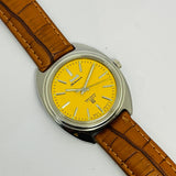 HMT Kohinoor 17 Jewels Mechanical – Yellow Sunburst Dial | Hand Winding watch made in India National Watches