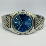 HMT Kohinoor Mechanical 17 Jewels – Blue Sunburst Dial | Classic Indian Watch National Watches