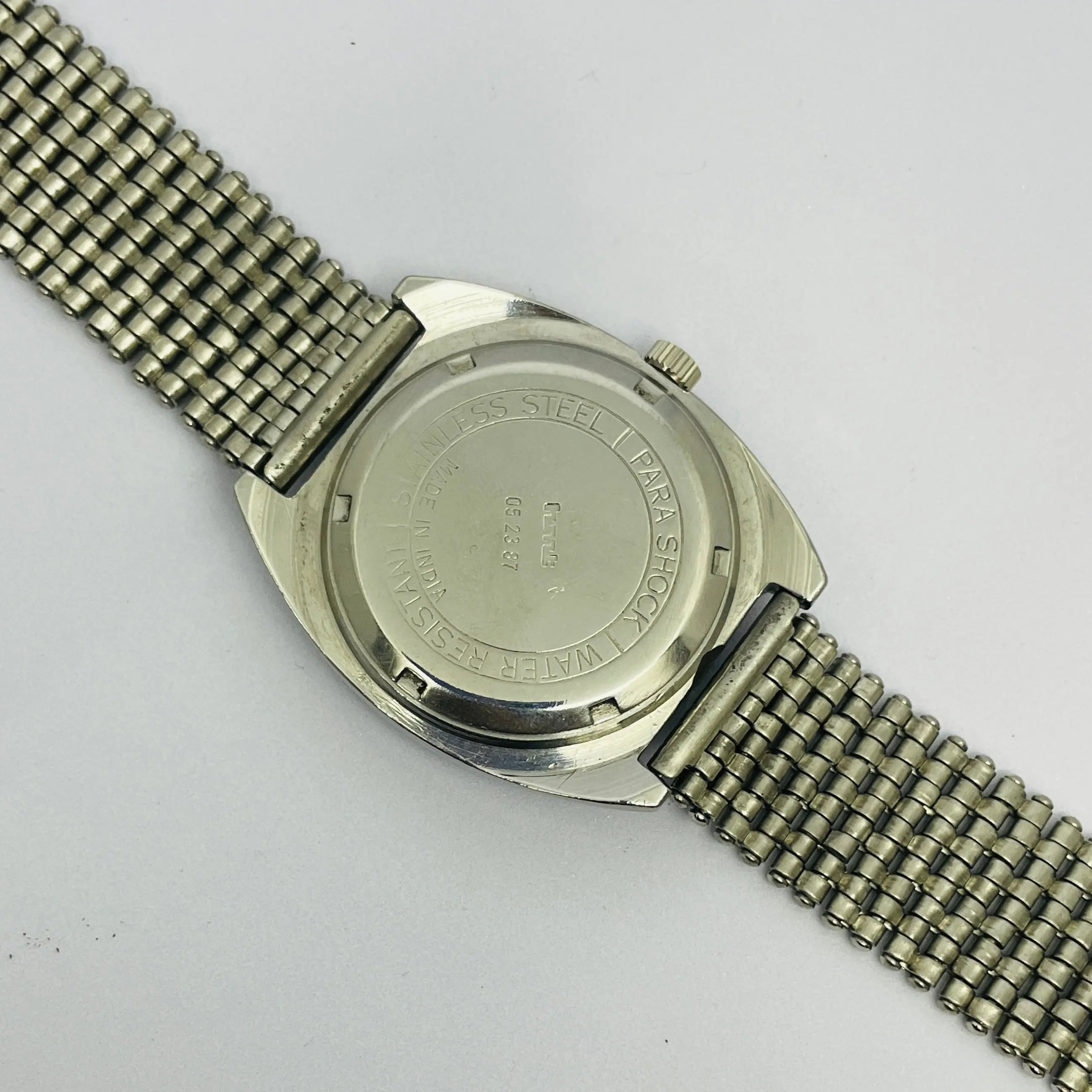 HMT Kohinoor Mechanical 17 Jewels – Blue Sunburst Dial | Classic Indian Watch National Watches