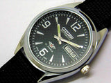 Citizen Automatic 8200 Movement stainless steel Japan Made 21 Jewels Men s Wrist Watch