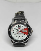 Seiko 5 Sports White Automatic Refurbished Watch Vintage Style Reliable Japanese Movement - National Watches