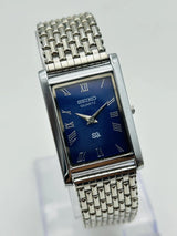 Seiko Tank Style Roman Dial Watch – Slim Classic Men Dress Watch National Watches