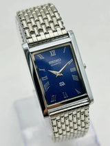 Seiko Tank Style Roman Dial Watch – Slim Classic Men Dress Watch National Watches