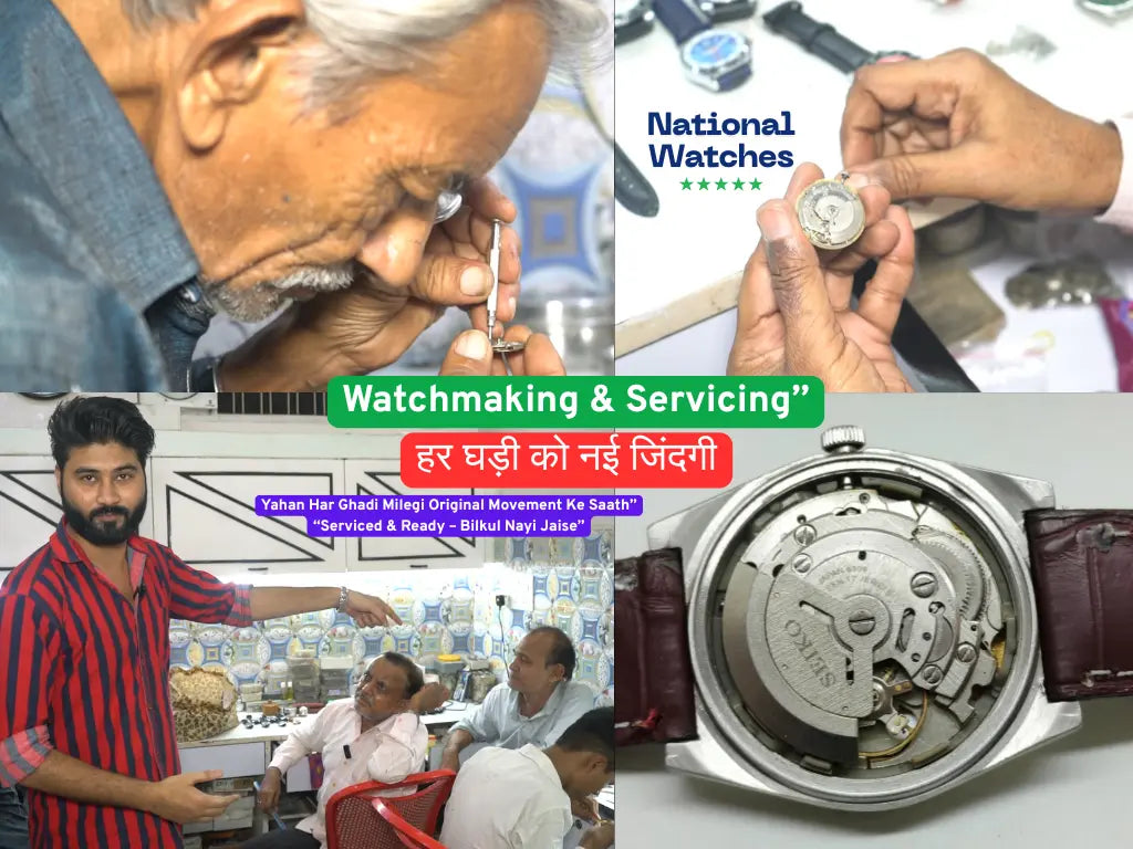 Seiko 5 Vintage Gold Tone – Refurbished & Polished National Watches