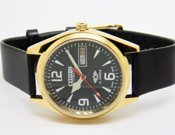 Citizen Automatic 8200 Movement stainless steel Japan Made 21 Jewels Men s Wrist Watch