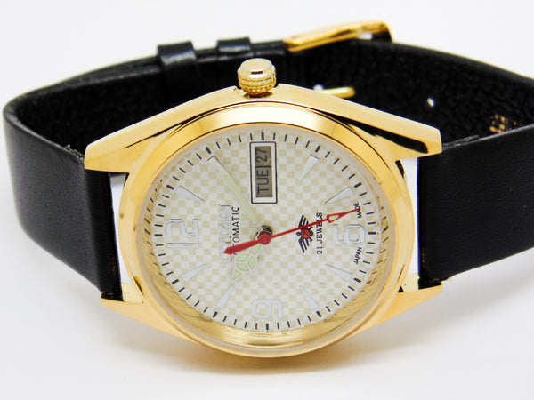 Citizen Automatic 8200 Movement stainless steel Japan Made 21 Jewels Men s Wrist Watch