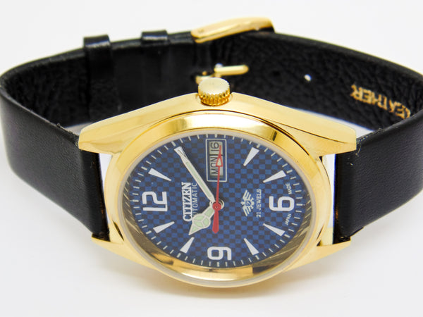 Citizen Automatic 8200 Movement stainless steel Japan Made 21 Jewels Men s Wrist Watch