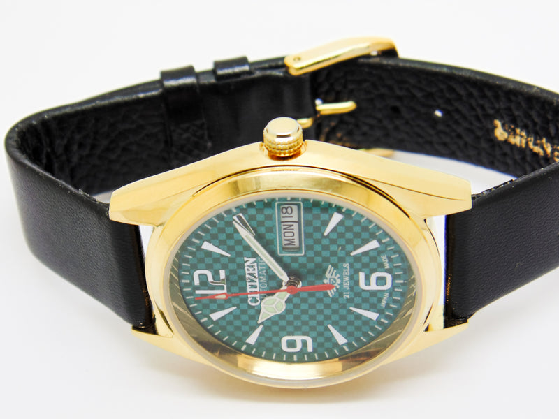 Citizen Automatic 8200 Movement stainless steel Japan Made 21 Jewels Men s Wrist Watch