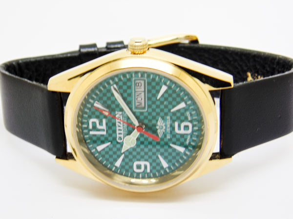 Citizen Automatic 8200 Movement stainless steel Japan Made 21 Jewels Men s Wrist Watch