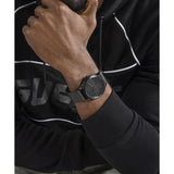 Guess Reputation Men Round Dial Quartz Analog Watch