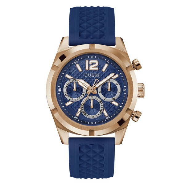 Guess Resistance Men Round Dial Quartz Analog Watch