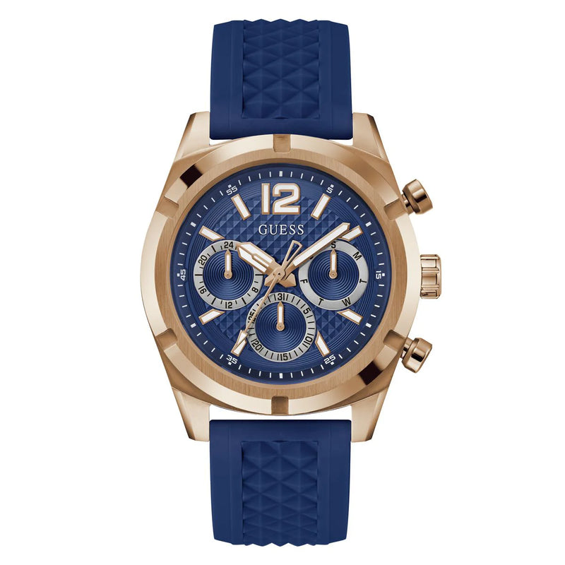Guess Resistance Men Round Dial Quartz Analog Watch