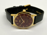 Hmt sona Mechanical Handwinding Movement gold plated Para Jewels Analog Dial Wrist Watch For Men