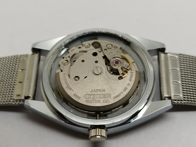 Citizen Automatic 8200 Movement stainless steel Japan Made 21 Jewels Men s Wrist Watch
