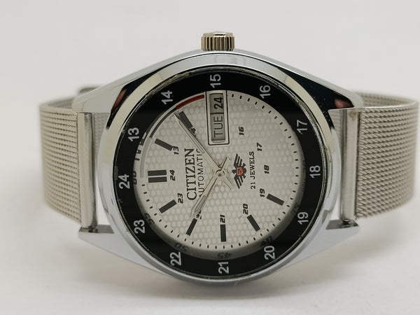 Citizen Automatic 8200 Movement stainless steel Japan Made 21 Jewels Men s Wrist Watch
