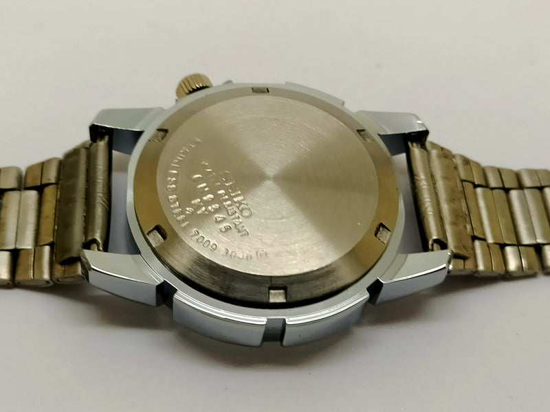 Seiko 5 Black Dial Automatic Vintage Watch
