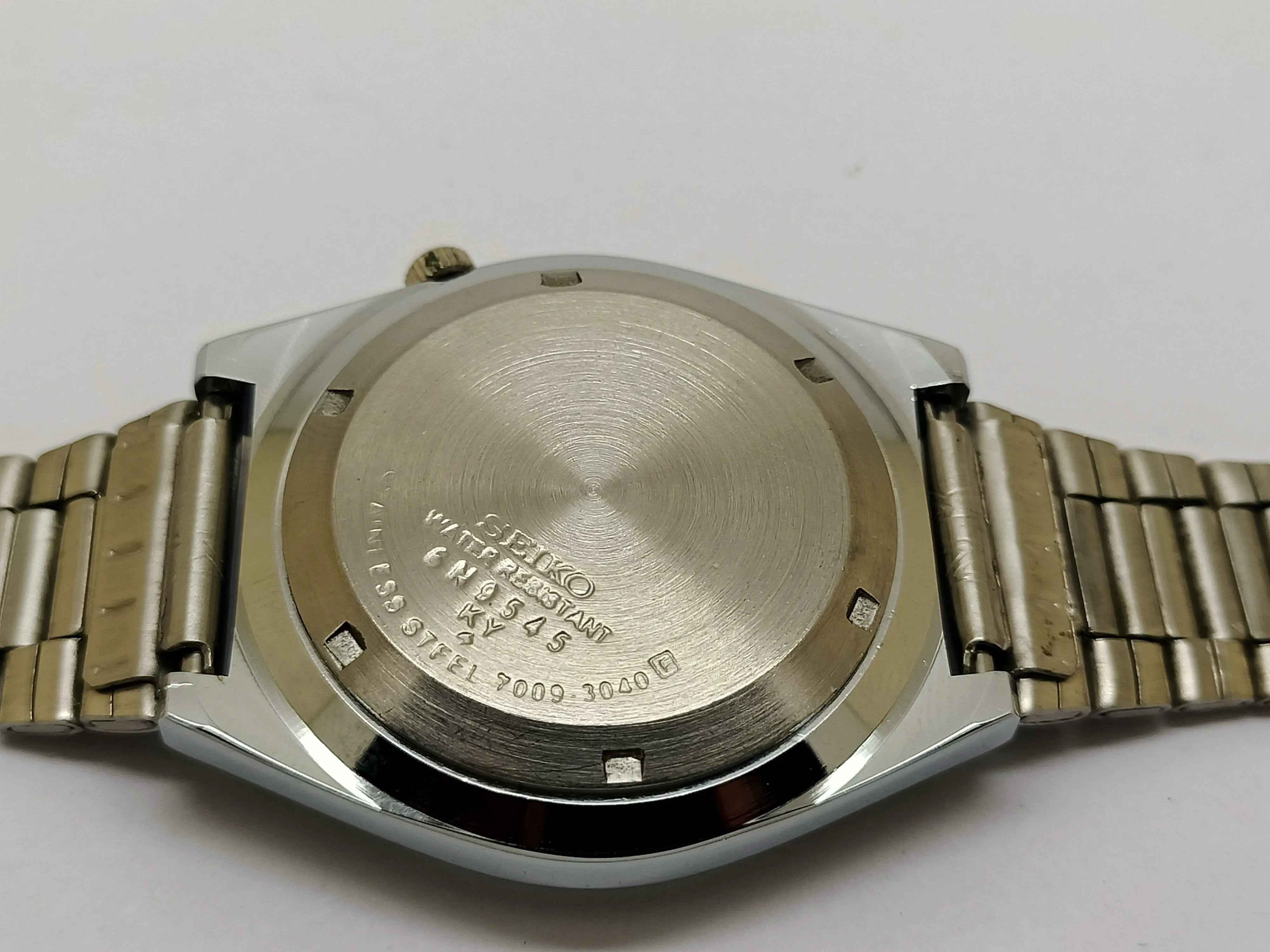 Seiko 5 Black Dial Automatic Vintage Watch National Watches