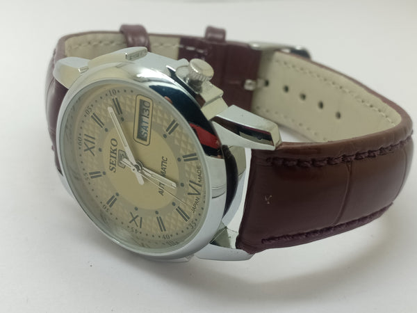 Seiko 5 Black Dial Automatic Vintage Watch