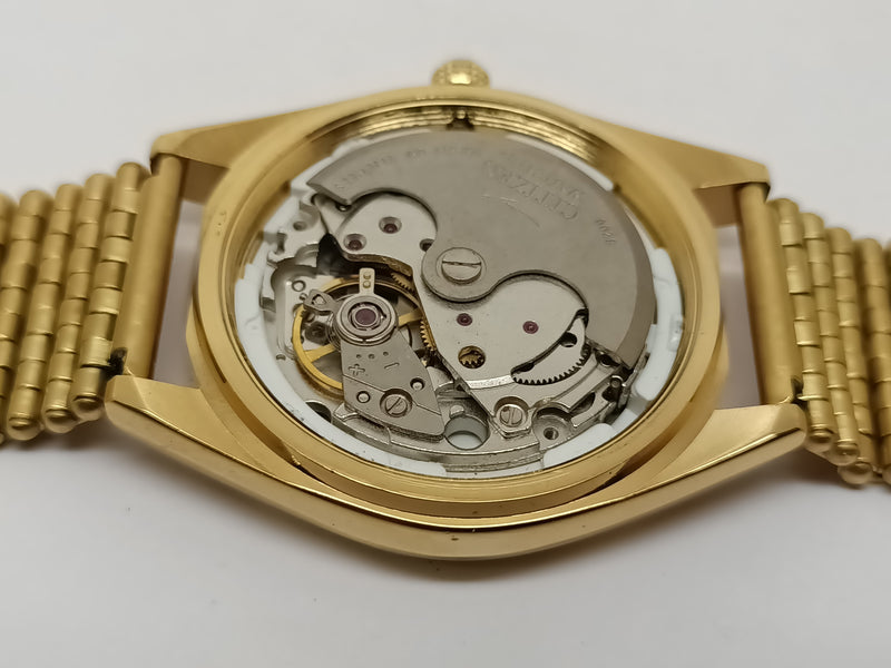 Citizen Automatic 8200 Movement stainless steel Japan Made 21 Jewels Men s Wrist Watch