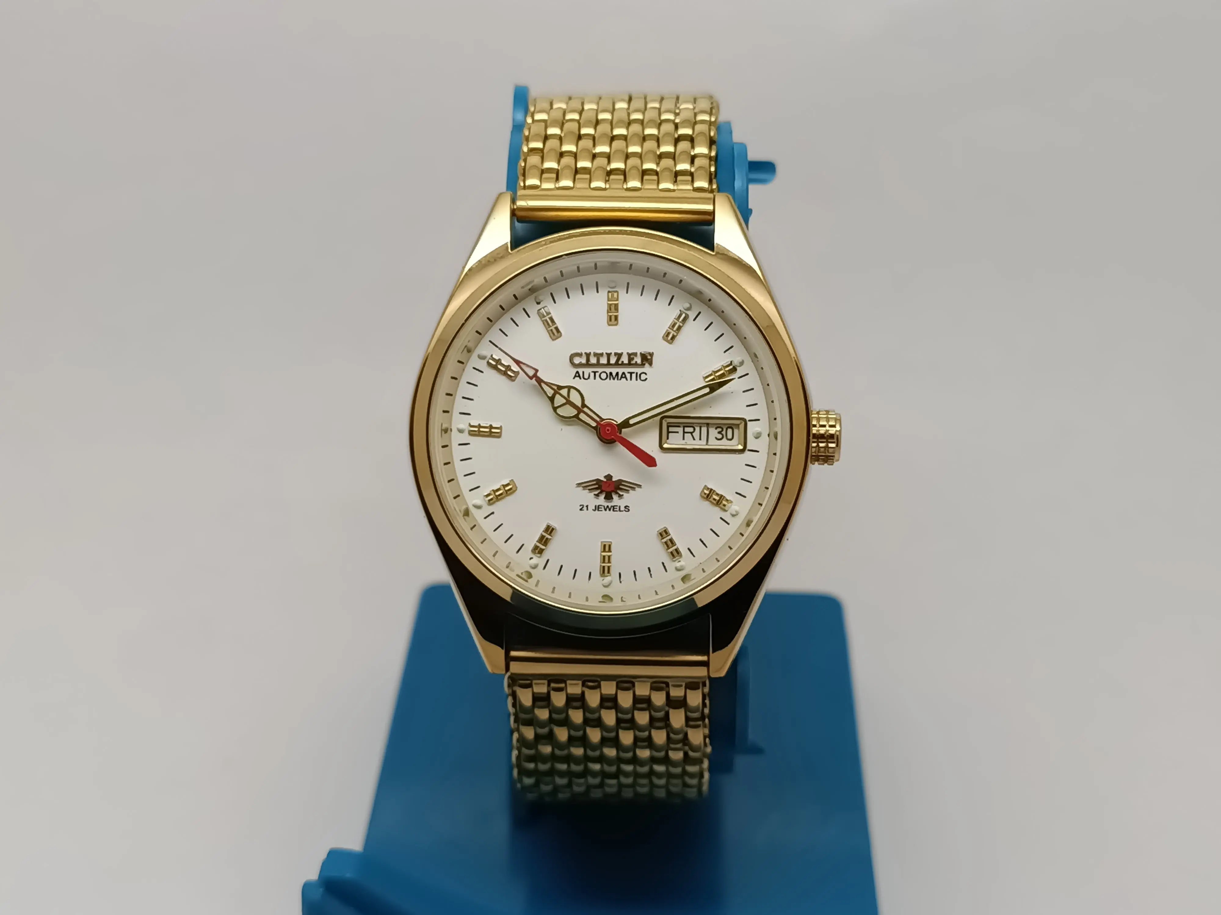 Citizen Automatic 8200 Movement stainless steel Japan Made 21 Jewels Men s Wrist Watch National Watches