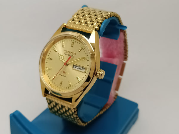Citizen Automatic 8200 Movement stainless steel Japan Made 21 Jewels Men s Wrist Watch