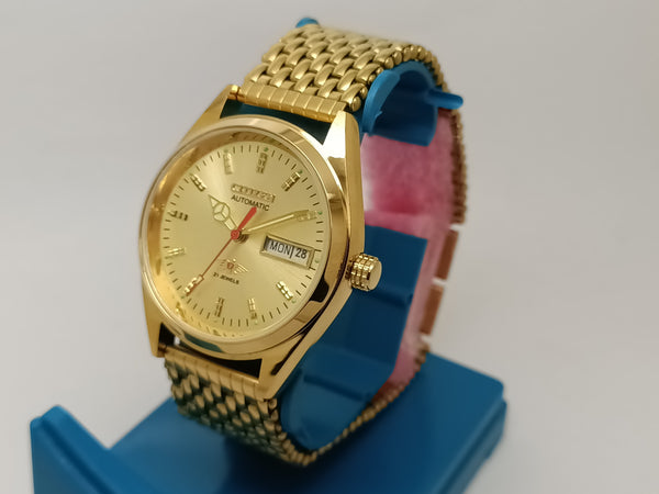 Citizen Automatic 8200 Movement stainless steel Japan Made 21 Jewels Men s Wrist Watch