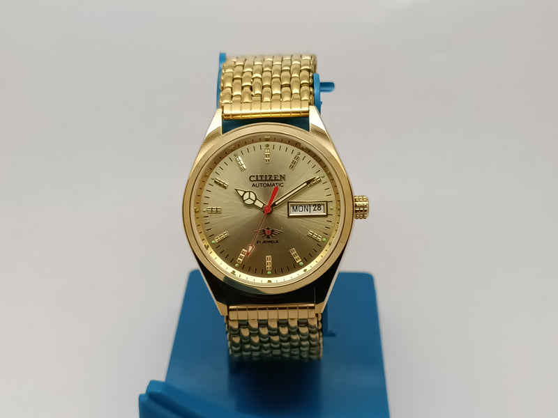 Citizen Automatic 8200 Movement stainless steel Japan Made 21 Jewels Men s Wrist Watch