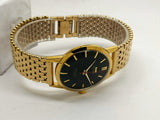 Hmt sona Mechanical Handwinding Movement gold plated Para Jewels Analog Dial Wrist Watch For Men