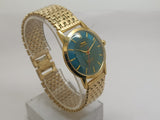 Hmt sona Mechanical Handwinding Movement gold plated Para Jewels Analog Dial Wrist Watch For Men