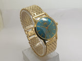 Hmt sona Mechanical Handwinding Movement gold plated Para Jewels Analog Dial Wrist Watch For Men