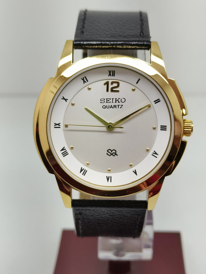 Seiko 5 Black Dial quartz Watch