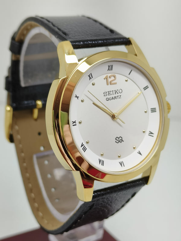 Seiko 5 Black Dial quartz Watch