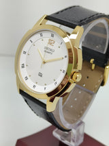 Seiko 5 Black Dial quartz Watch
