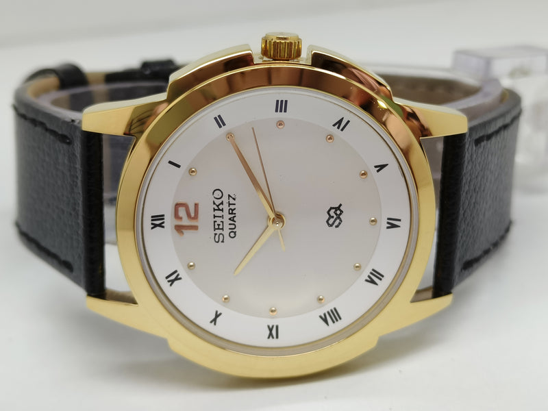 Seiko 5 Black Dial quartz Watch