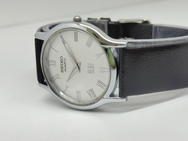 Seiko 5 Black Dial quartz Watch
