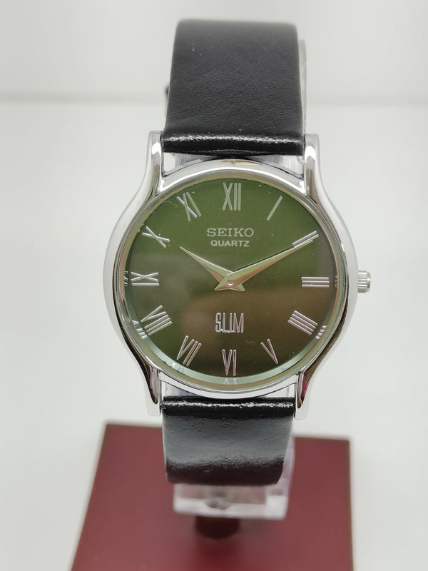 Seiko 5 Black Dial quartz Watch