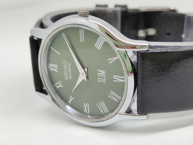 Seiko 5 Black Dial quartz Watch