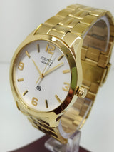 Seiko 5 Black Dial quartz Watch