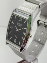 Seiko 5 Black Dial quartz Watch