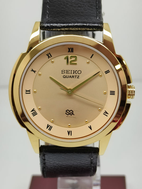 Seiko 5 Black Dial quartz Watch