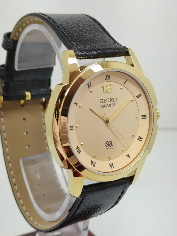 Seiko 5 Black Dial quartz Watch