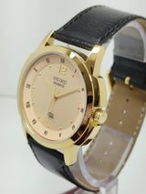 Seiko 5 Black Dial quartz Watch