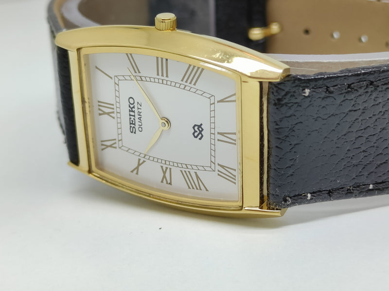 Seiko 5 Black Dial quartz Watch