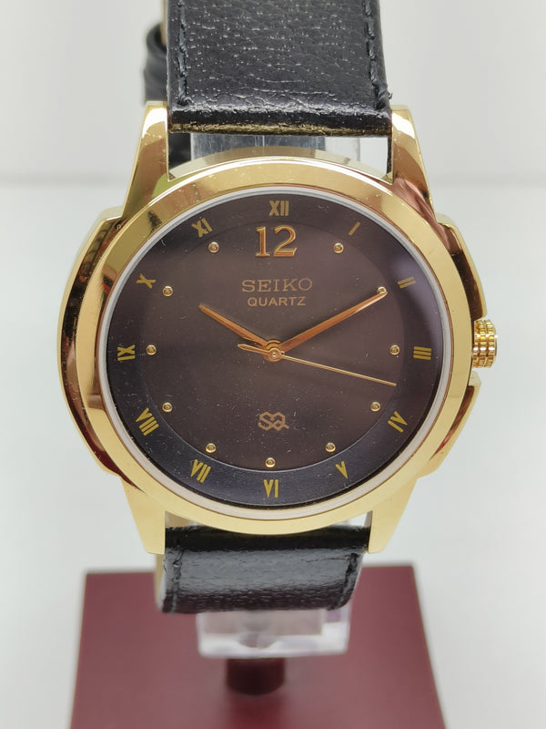Seiko 5 Black Dial quartz Watch
