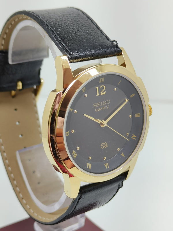 Seiko 5 Black Dial quartz Watch