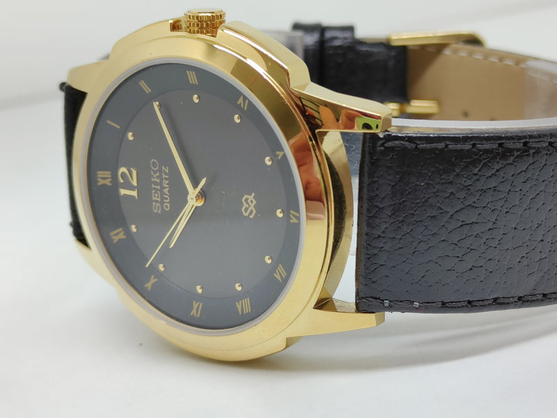 Seiko 5 Black Dial quartz Watch
