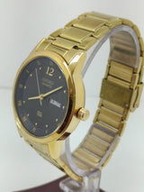 Seiko 5 Black Dial quartz Watch