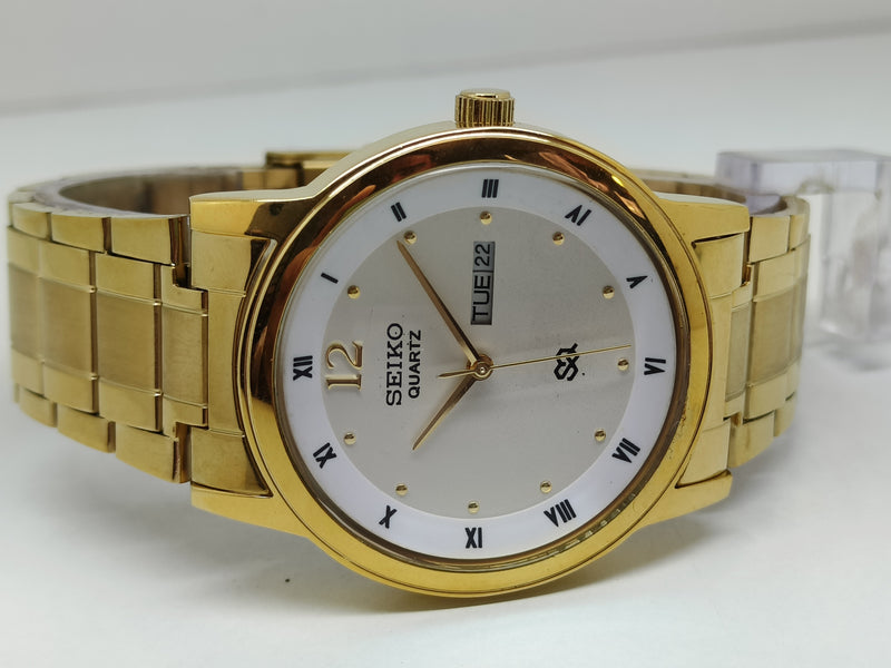 Seiko 5 Black Dial quartz Watch