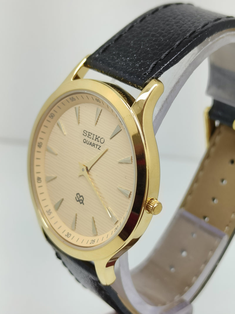 Seiko 5 Black Dial quartz Watch